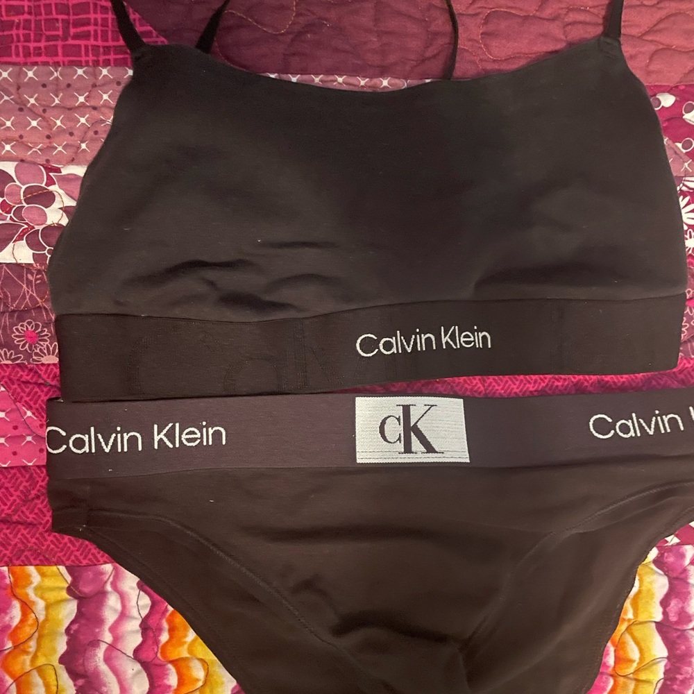 Calvin Klein Black Intimates Set